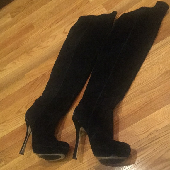 h by halston boots